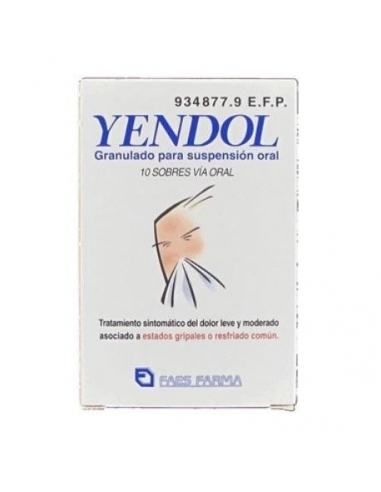 Yendol 10 sobres: Este medicamento consigue sus efectos gracias a la asociación de distintos principios activos