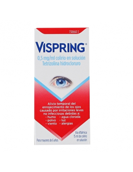 Comprar Vispring colirio 15ml Online | Farmaviesques