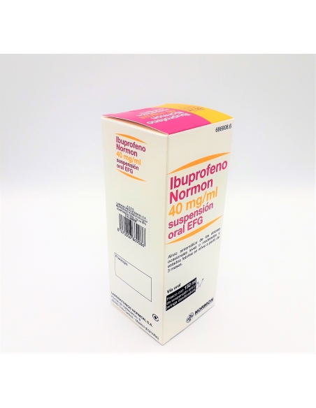 Ibuprofeno Normon 40 mg/ml suspensión oral EFG, pertenece a un grupo de medicamentos llamados antiinflamatorios no esteroideos.