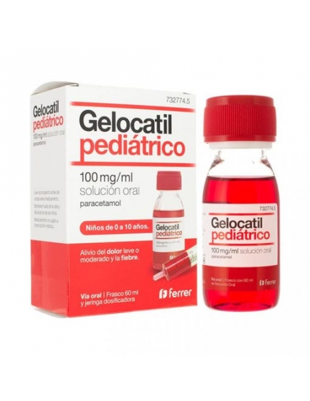 Gelocatil pediátrico pertenece al grupo de medicamentos llamados analgésicos y antipiréticos.