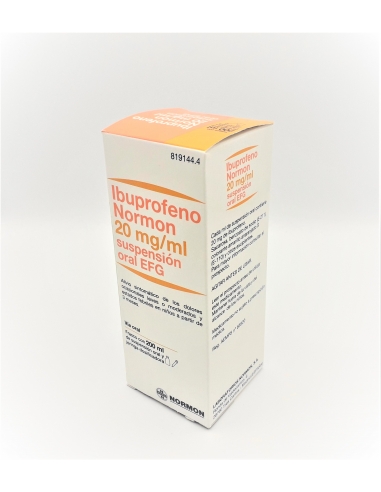 Ibuprofeno Normon 20 mg/ml suspensión...