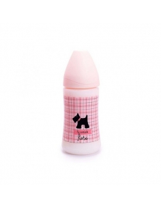 Suavinex Biberón Pp Boca Ancha Rosa 270ml    