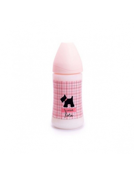 Suavinex Biberón Pp Boca Ancha Rosa 270ml    