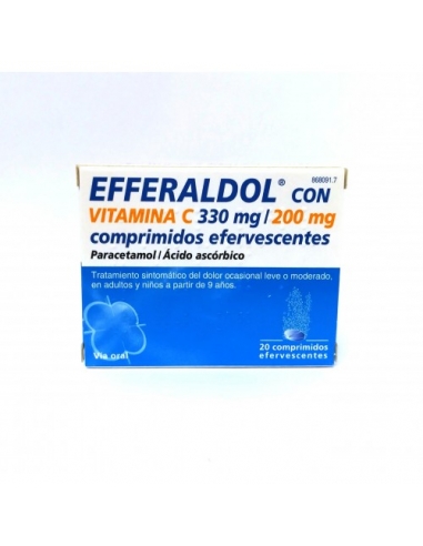 Efferaldol Vitamina C 20 Comprimidos...