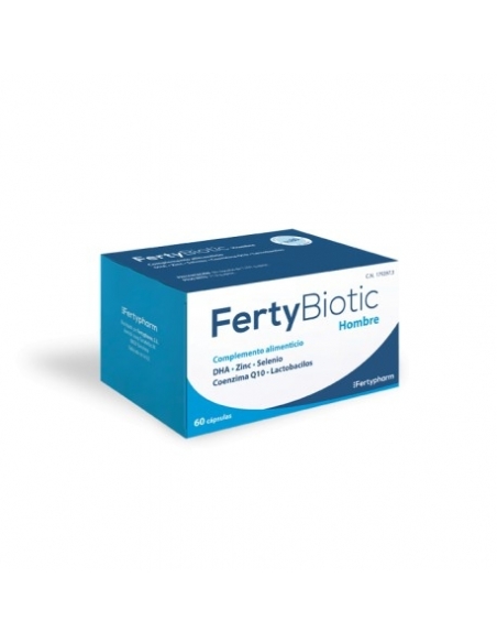 Fertybiotic hombre 60 capsulas: Fórmula que potencia la fertilidad de los hombres