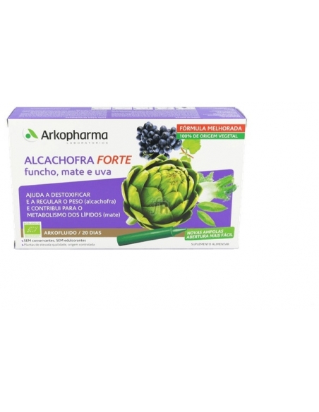 Arko fluido alcachofa forte 20 unidades 15m: Complemento alimenticio que ayuda a controlar el peso
