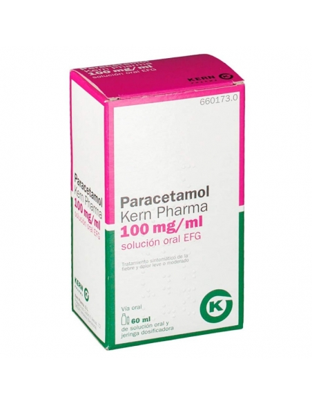 Paracetamol Kern Pharma 100mg/ml.