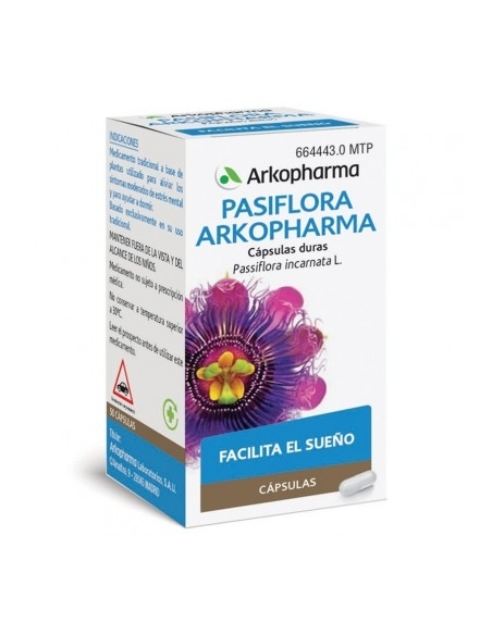 Arko passiflora 300 mg 50 cápsulas.