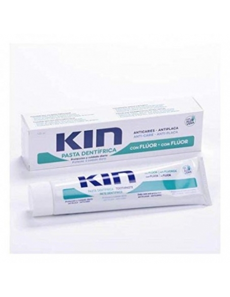 Pasta kin 125 ml: Formula con un alto contenido en fluoruro sódico