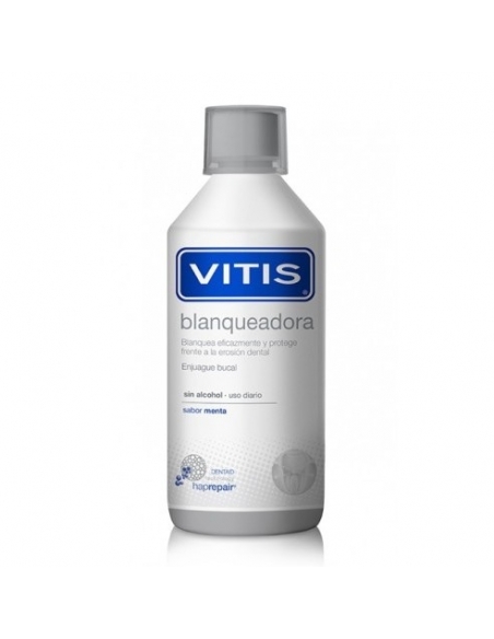 Vitis blanqueadora colutorio 1 envase 1000 ml: Colutorio que blanquea los dientes .