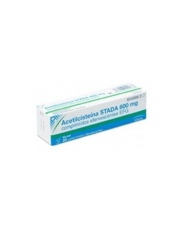 Acetilcisteína Stada 600 Mg Comprimidos
