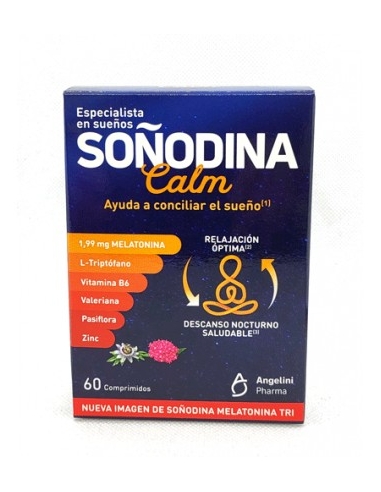 Melatonina Tri Angelini 60 Comprimidos  1.99 mg.