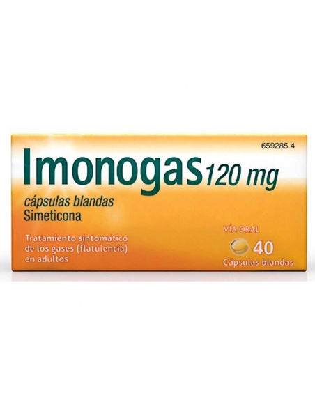 Este medicamento actúa rompiendo los gases atrapados que causan hinchazón.