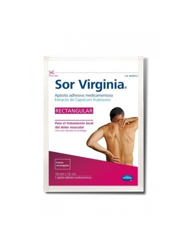 Sor Virginia es un apósito adhesivo medicamentoso.