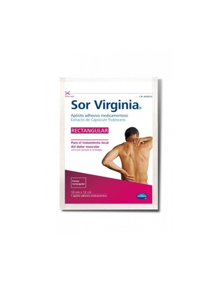 Sor Virginia es un apósito adhesivo medicamentoso.