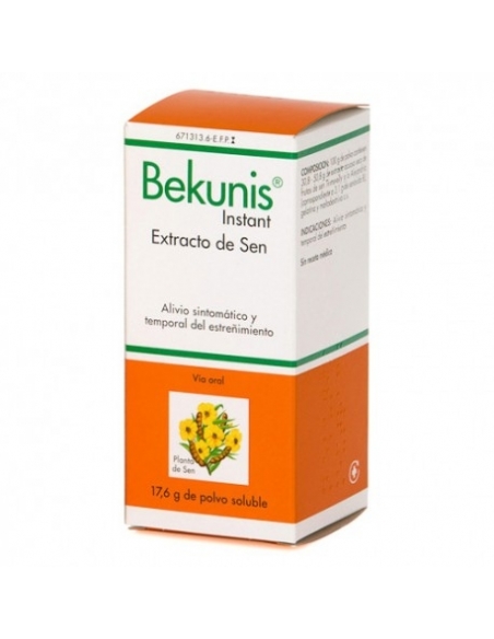 Bekunis Instant es un laxante