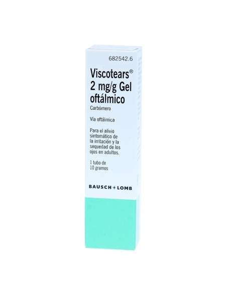 Viscotears es un gel oftálmico líquido