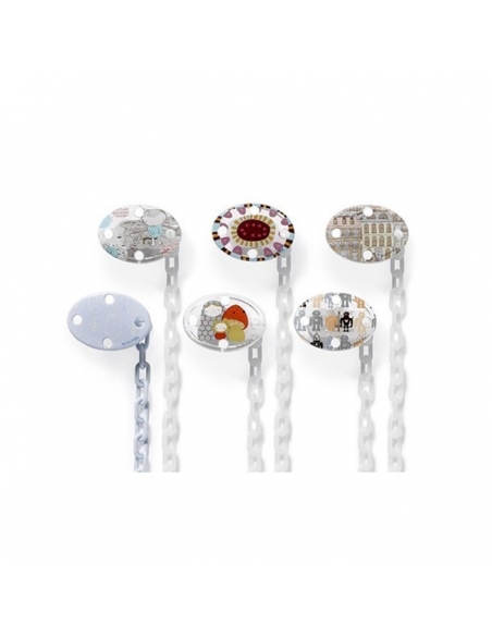 Suavinex Cadena Broche Pinza Ovalado         