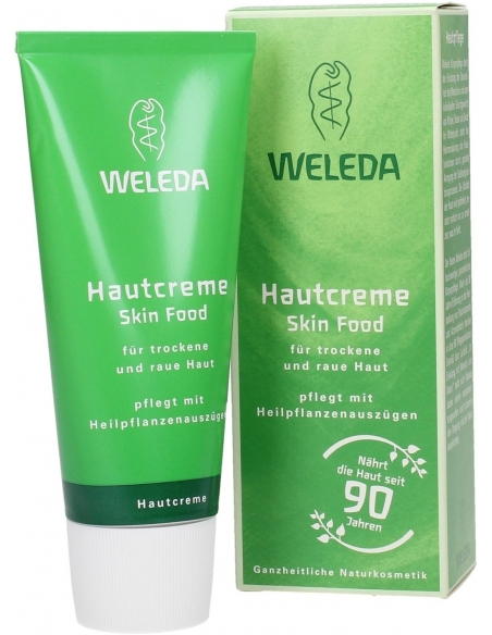 Skin food crema nutritiva 75 ml weleda es ideal para pieles muy secas, agrietadas y dañadas.
