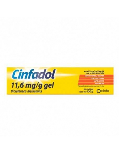 El diclofenaco dietilamina, principio activo de este medicamento.