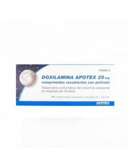 Doxilamina Aurovitas 25 Mg 14 Comprimidos