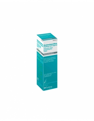 Oximetazolin tecnimede 0.5mg/ml nasal 15ml: Este medicamento pertenece al grupo de los medicamentos denominados Simpaticomimétic