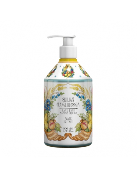 Ruby jabón manos sicilian Orange blossom 500ml: Jabón de manos que proporciona una limpieza suave y profunda.