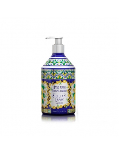 Rudy jabón manos limón sicilian 500 ml: Jabón con agradable aroma a naranja, limón, mandarina.