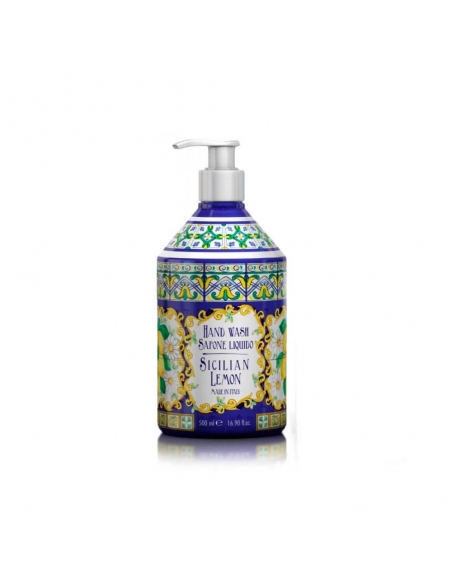 Rudy jabón manos limón sicilian 500 ml: Jabón con agradable aroma a naranja, limón, mandarina.