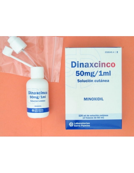 Dinaxcinco 50mg Solución Cutánea 120ml
