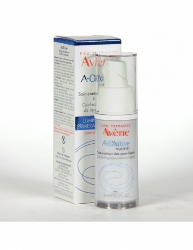 Avene a oxitive cuidado contorno ojos 15ml: Tratamiento para la zona peri ocular, recomendado para difuminar las arrugas y bolsa