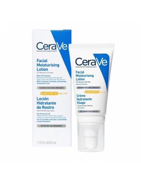 Cerave Locion Hidratante Rostro SPF30 52 ml