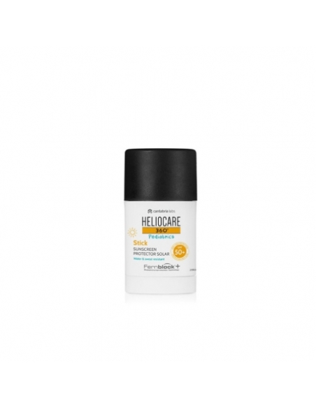 Heliocare 360¦ pediatrico stick spf50+ 25 gr: Fotoprotector de alta protección, presentado en stick.
