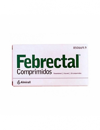 Febrectal simple 20 comprimidos: Pertenece al grupo de medicamentos llamados analgésicos y antipiréticos.