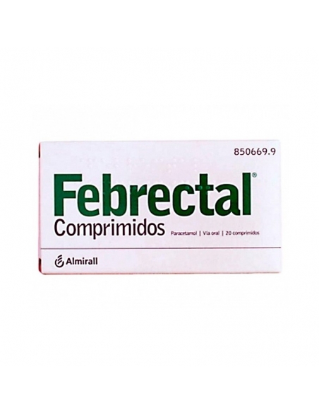 Febrectal simple 20 comprimidos: Pertenece al grupo de medicamentos llamados analgésicos y antipiréticos.