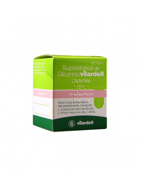 Vilardell lactantes 15 supositorios glicerina: El glicerol, principio activo de este medicamento, es un laxante que se administr