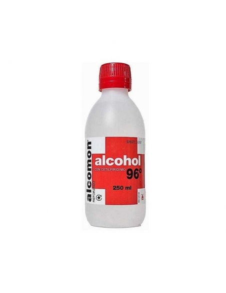 Alcohol alcomon reforzado 250 cc: Antiséptico de la piel.