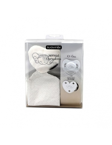 Suavinex Set White Silicona                  