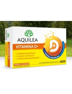 Aquilea vitamina d+ 30 comprimidos sublingual: Formulado a base de vitamina D .