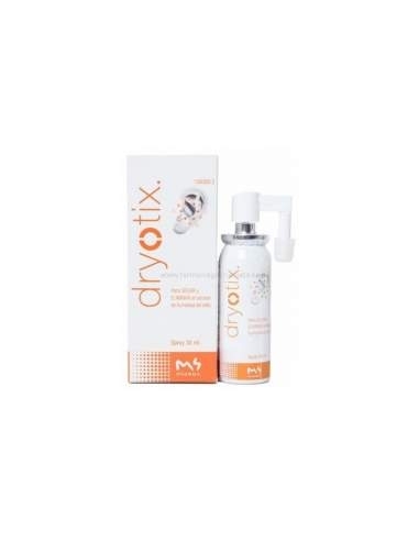 Dryotix spray antihumedad oídos 30 ml: Solución limpiadora para oídos.