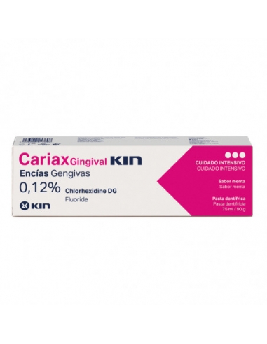 Cariax pasta gingival 75 ml: Indicada para tratar y prevenir la inflamación de las encías.