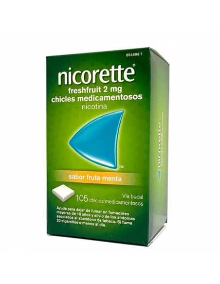 Nicorette Freshfruit 2mg 105 Chicles