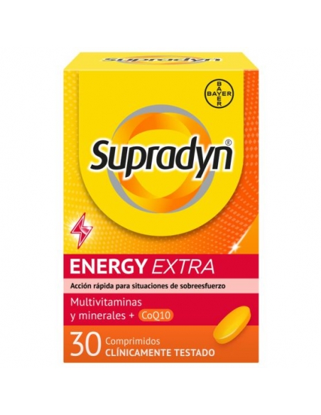 Supradyn Energy Extra Coq10 30 Comprimidos