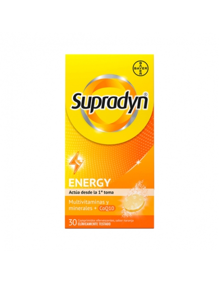 Supradyn Activo Q10 Comprimidos Efervescentes 30uds
