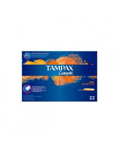Tampax Tampón Compak Regular 22uds           