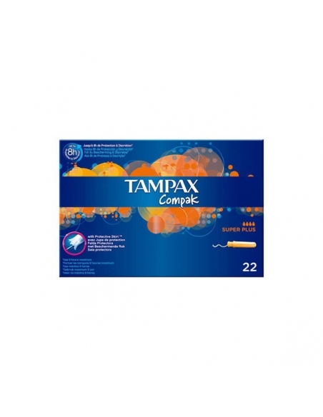 Tampax Tampón Compak Regular 22uds           
