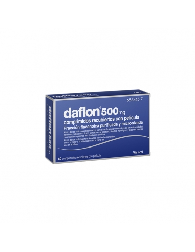 Daflon 500 mg 60 Comprimidos Venotónico | FarmaViesques