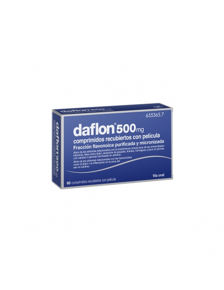 Daflon 500 mg 60 Comprimidos Venotónico | FarmaViesques