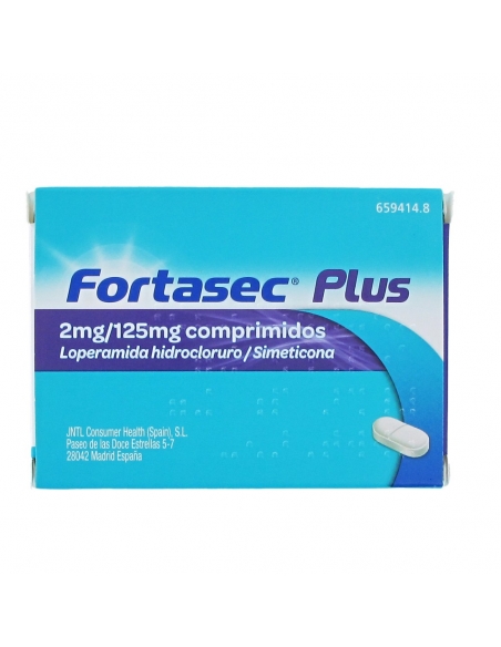 Fortasec Plus 2/125Mg 12 Comprimidos | Farmacia Online