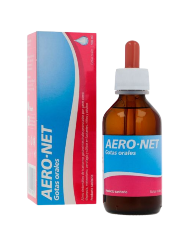 Aero-net gotas orales 100 ml:  Es un producto destinado al alivio sintomático de trastornos gastrointestinales.